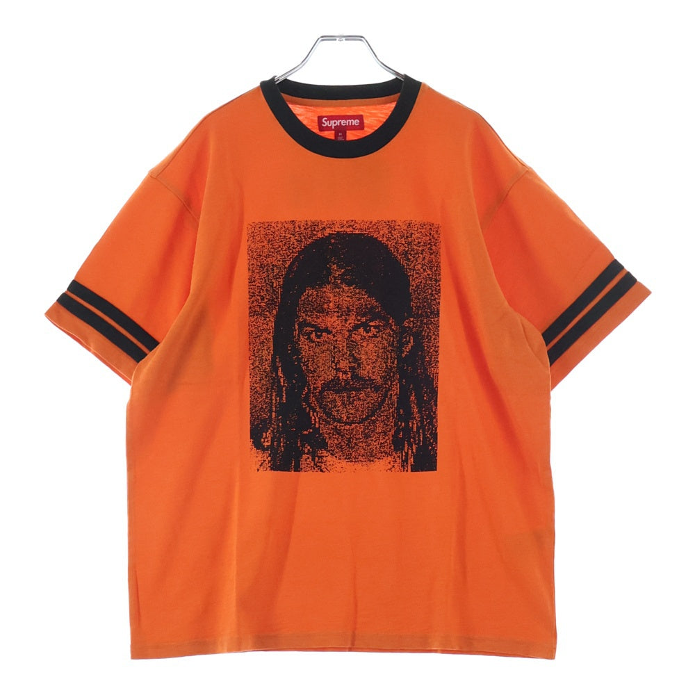 SUPREME(シュプリーム) 25AW Dash Snow S/S Top ダッシュスノー クルーネック半袖Tシャツ カットソー オレンジ