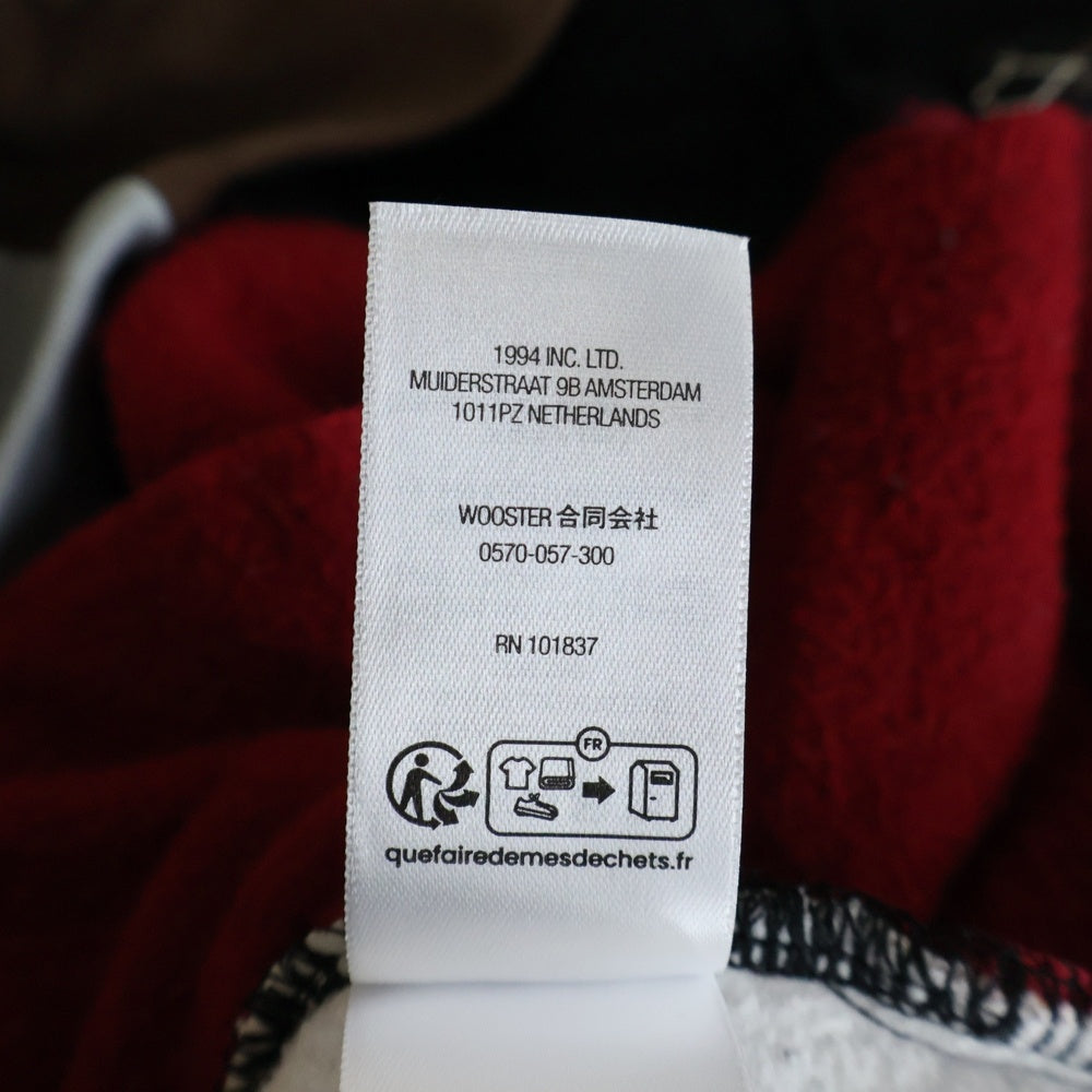 SUPREME(シュプリーム) 25AW ×NUMBER (N)INE Patchwork Zip Up Hooded Sweatshirt ナンバーナイン パッチワーク ジップアップフーデッドスウェットシャツ パーカー マルチカラー