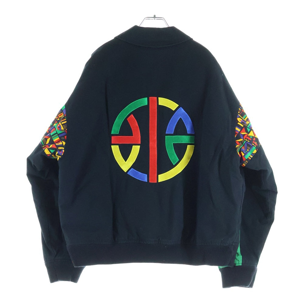 NIKE(ナイキ) REISSUE WOVEN JACKET リイシュー ウーブン ジップアップ ボンバージャケット ブラック CU4213-010