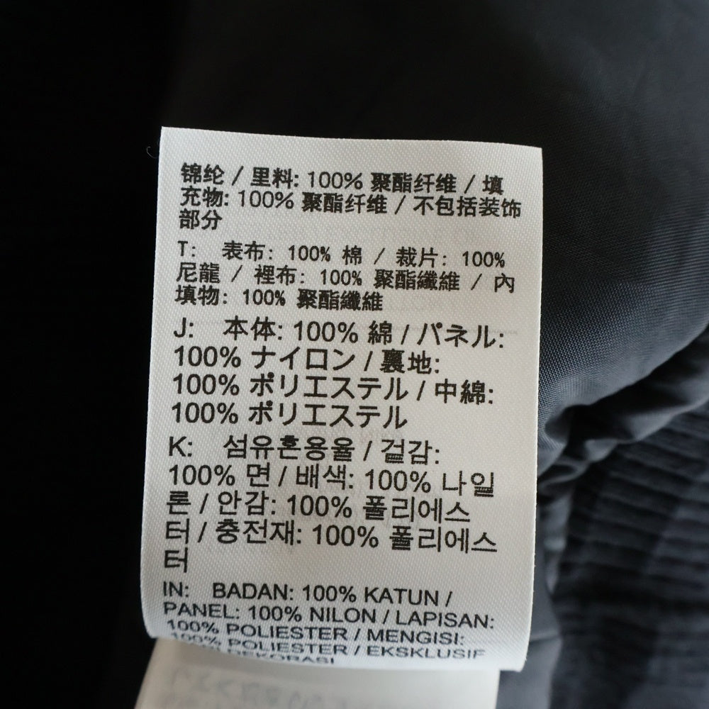 NIKE(ナイキ) REISSUE WOVEN JACKET リイシュー ウーブン ジップアップ ボンバージャケット ブラック CU4213-010