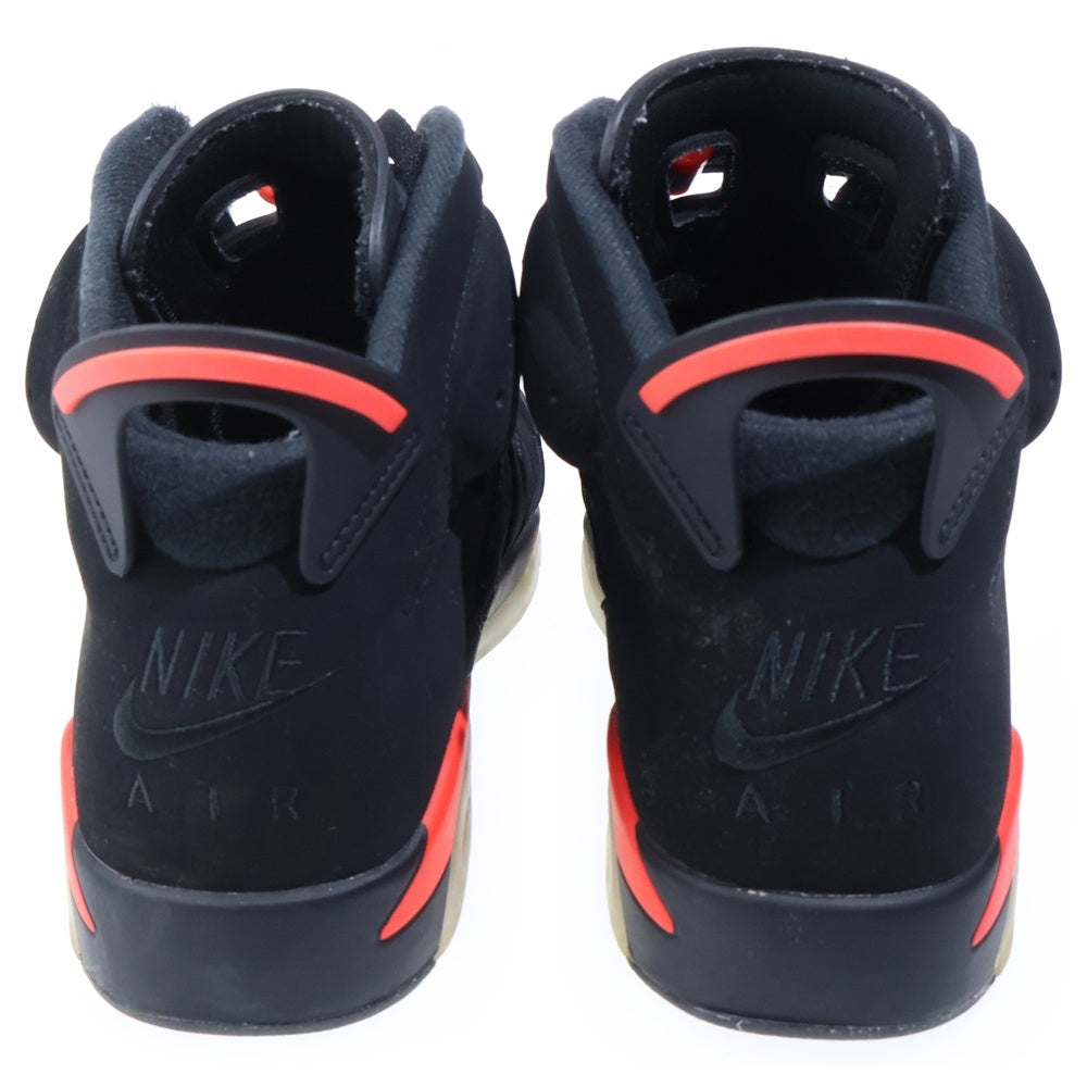 NIKE(ナイキ) AIR JORDAN 6 RETRO OG BLACK INFRARED エアジョーダン 6 インフラレッド ハイカットスニーカー ブラック/レッド US11/29cm 384664-060