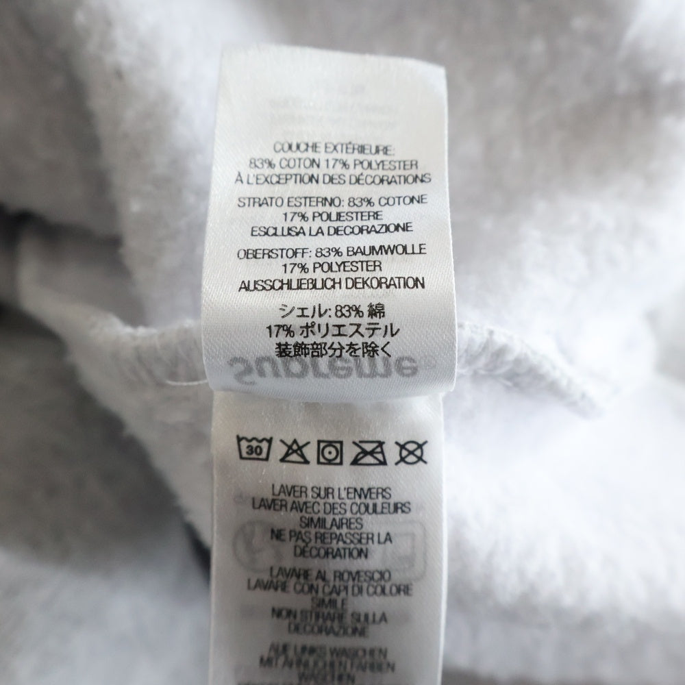 SUPREME(シュプリーム) 24AW Collegiate Half Zip Pullover カレッジエイト ハーフ ジップ プルオーバー スウェットトレーナー グレー
