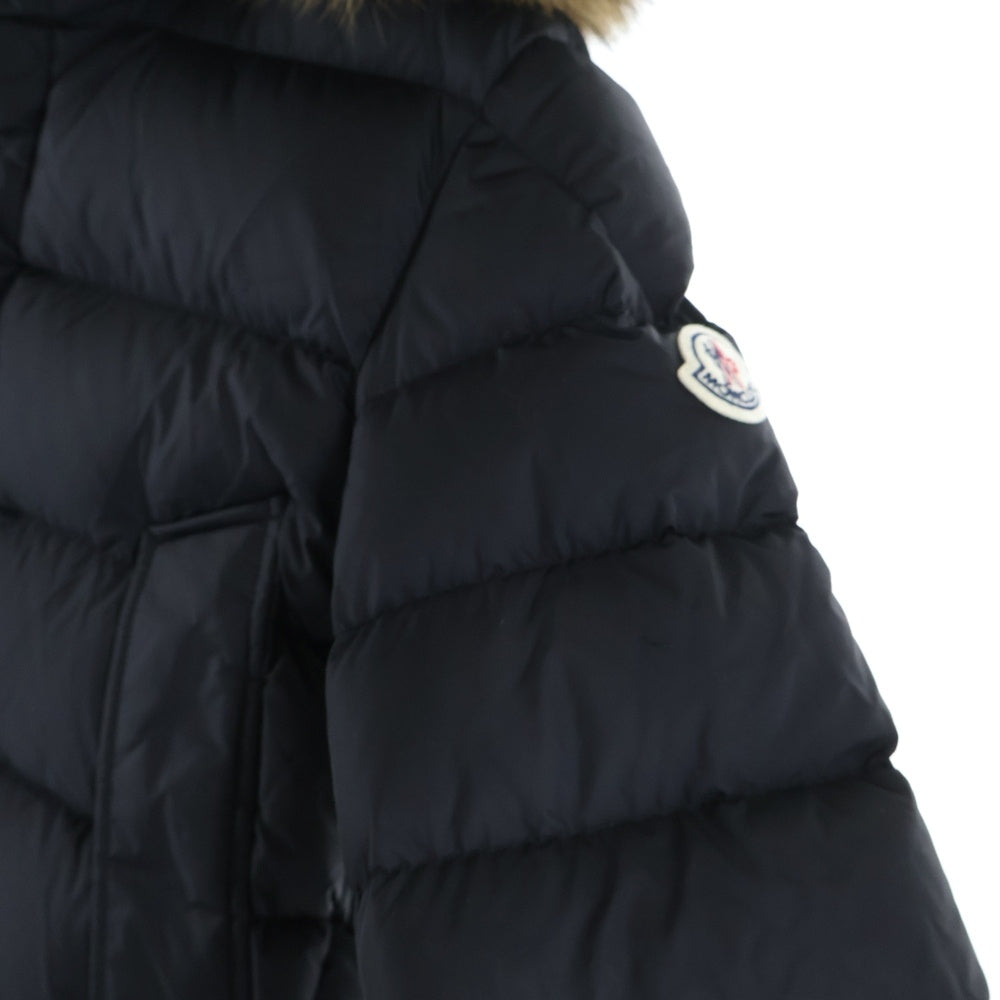 MONCLER(モンクレール) 19AW CLUNY クルーニー ファー フーデッド ジップアップ ダウンコート ジャケット レディース ブラック E20914138025