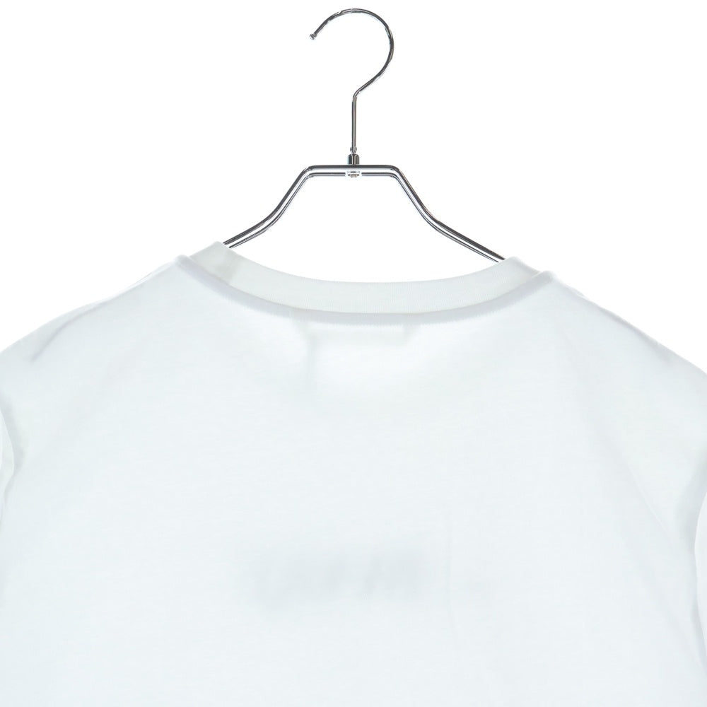 MONCLER(モンクレール) 20SS ×AWAKE MAGLIA T-SHIRT アウェイク サイドパッチ フロントロゴプリント 半袖Tシャツ カットソー ホワイト F10928C70810