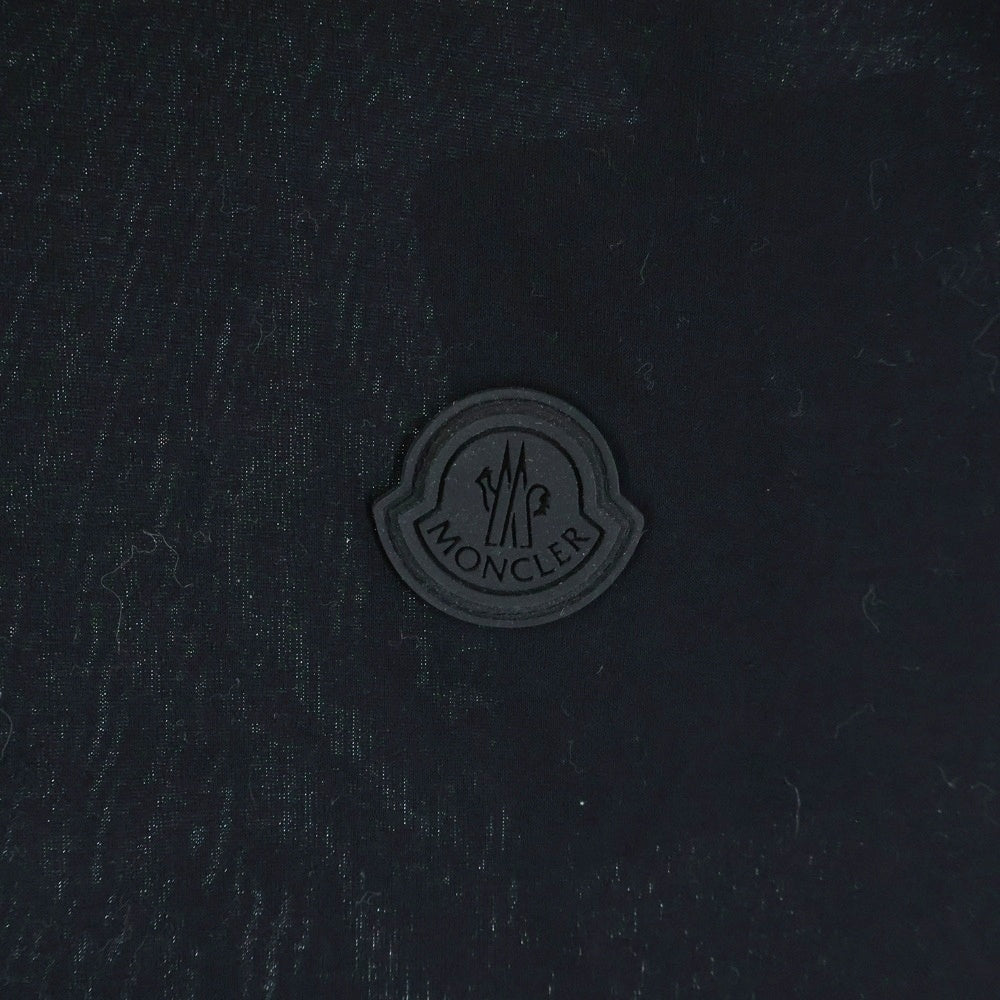 MONCLER(モンクレール) 19SS MAGLIA T-SHIRT ミニロゴパッチ 半袖Tシャツ カットソー ブラック E20918002800