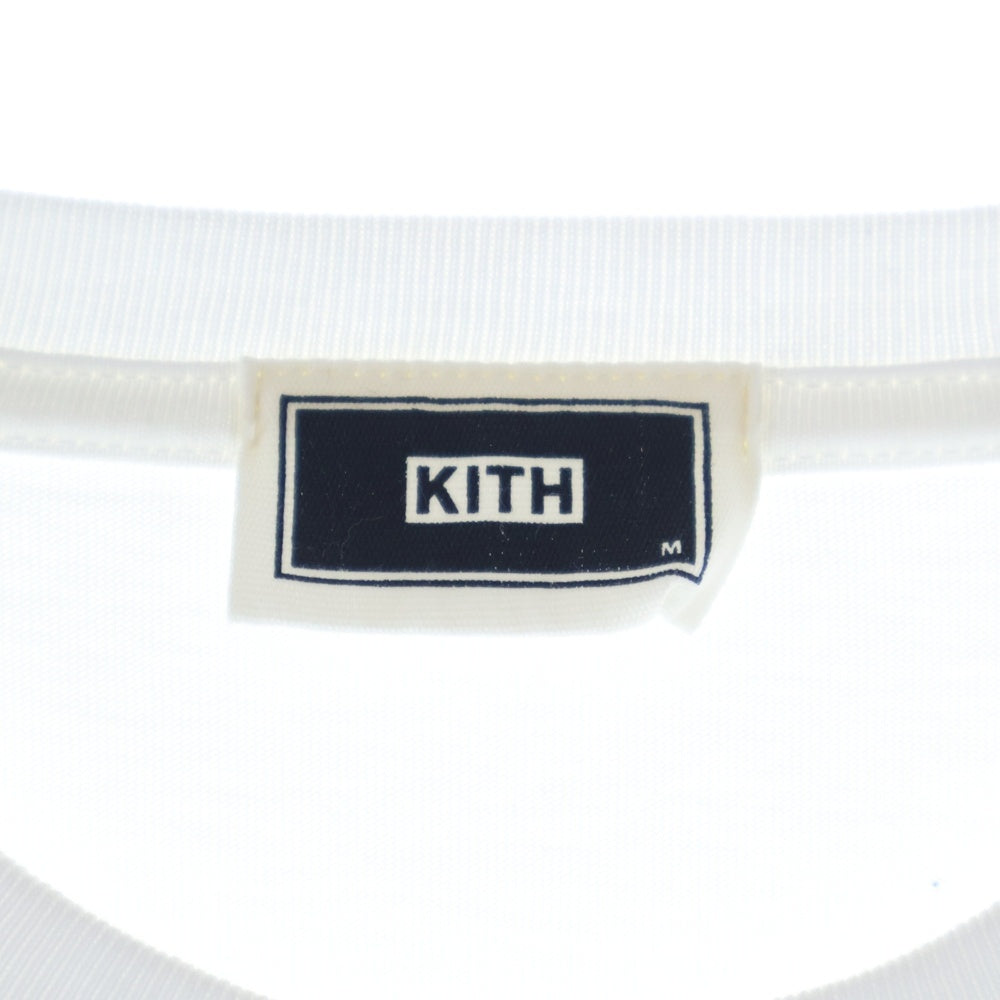 KITH(キス) 25AW KITHMAS ELF TEE キスマス エルフ 半袖Tシャツ カットソー ホワイト KHM034412