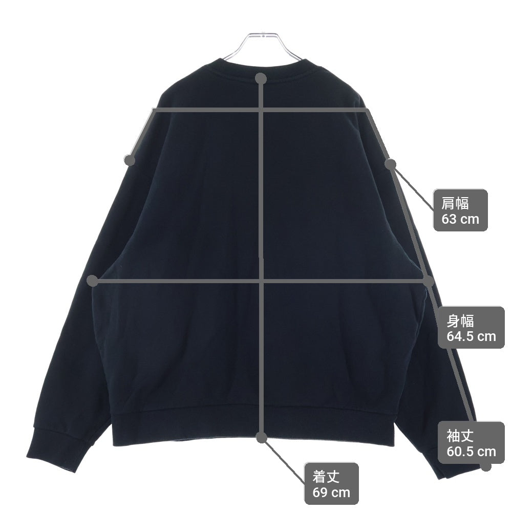 KITH(キス) PARALLEL NELSON CREWNECK パラレル ネルソン クルーネック スウェット ブラック KHM031655