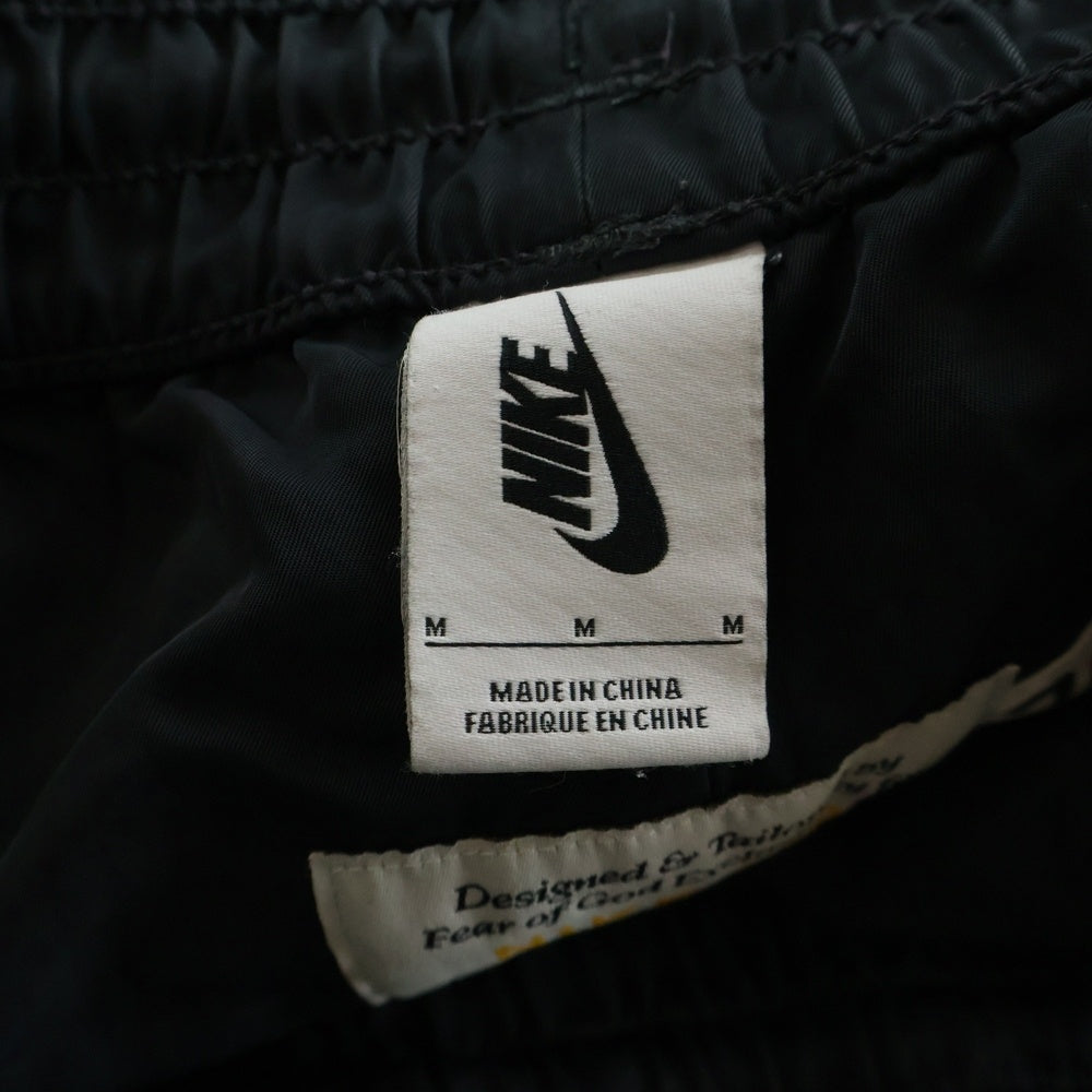 NIKE(ナイキ) ×FEAR OF GOD ×NBA NRG W BASKETBALLS SHORT フィアーオブゴット エヌビーエー メッシュバスケットハーフパンツ ショーツ ブラック CU4690-010