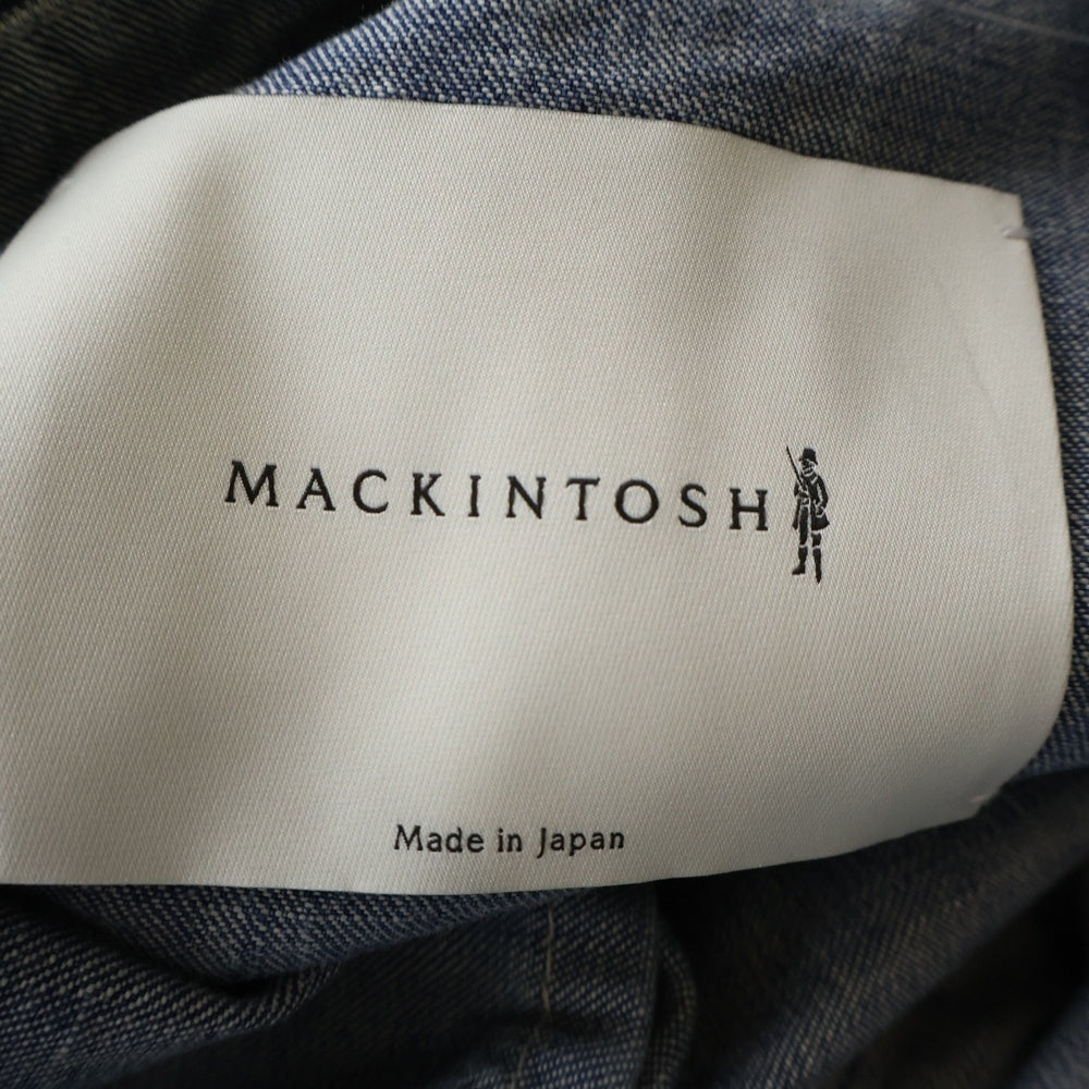 MACKINTOSH(マッキントッシュ) デニム ステンカラーコート インディゴ D-MC001