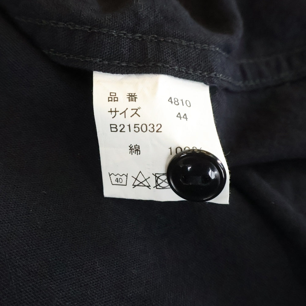 FULLCOUNT(フルカウント) 4810 CHAMBRAY SHIRT 長袖シャンブレーシャツ ブラック 4810-22-1000-36