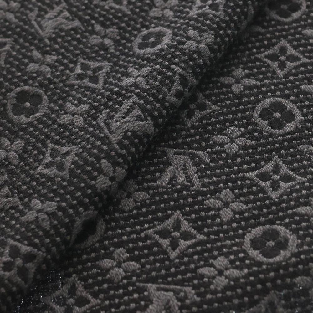 LOUIS VUITTON(ルイヴィトン) エシャルプ モノグラム クラシックマフラー ストール グレー/ブラック M78526 IS1221
