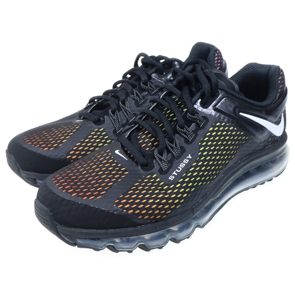 NIKE(ナイキ) ×STUSSY AIR MAX 2013 ストゥーシー エアマックス ローカットスニーカー ブラック US8.5/26.5cm DO2461-001