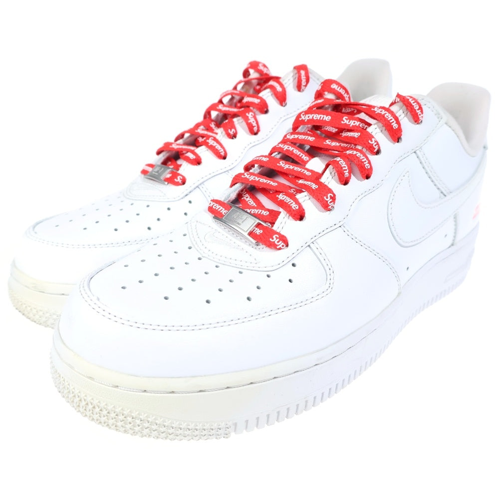 NIKE(ナイキ) ×SUPREME AIR FORCE 1 LOW シュプリーム エア フォース ローカットスニーカー ホワイト US8.5/26.5cm CU9225-100