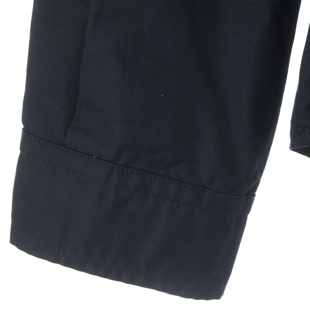 BALENCIAGA(バレンシアガ) 21SS ロゴ刺繍 ラージフィット 長袖シャツ ブラック 658930 TYB18