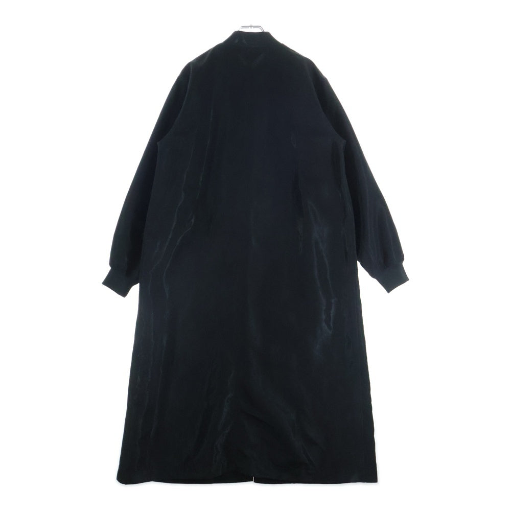 BLACK COMME des GARCONS(ブラックコムデギャルソン) 22SS AD2021 トリアセテート ロングコート ブラック 1I-C002