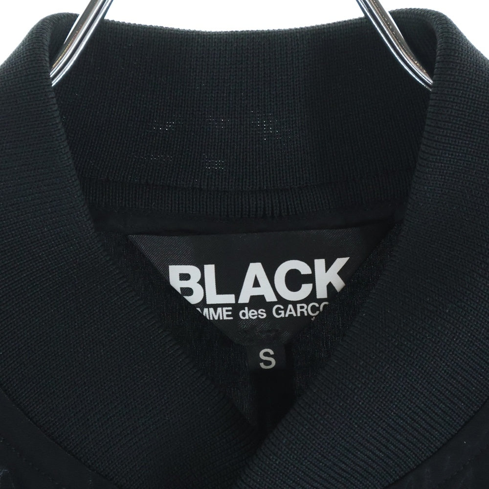 BLACK COMME des GARCONS(ブラックコムデギャルソン) 22SS AD2021 トリアセテート ロングコート ブラック 1I-C002