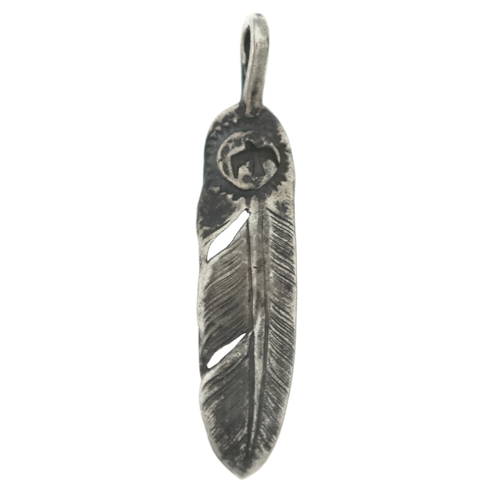 goro's(ゴローズ) SVフェザー中 左向き ペンダントトップ シルバー BGA059