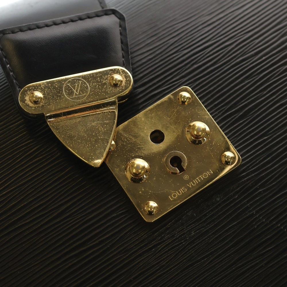LOUIS VUITTON(ルイヴィトン) エピ セルヴィエット フェルモワール ゴールド金具 ハンド ビジネスバッグ ブラック M54352 RI0025