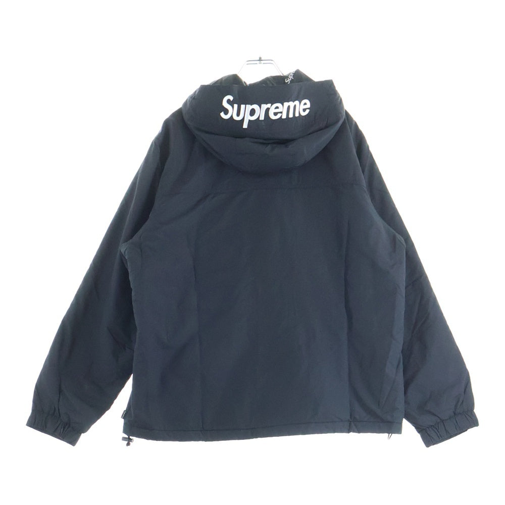 SUPREME(シュプリーム) 17AW Hooded Logo Half Zip Pullover 