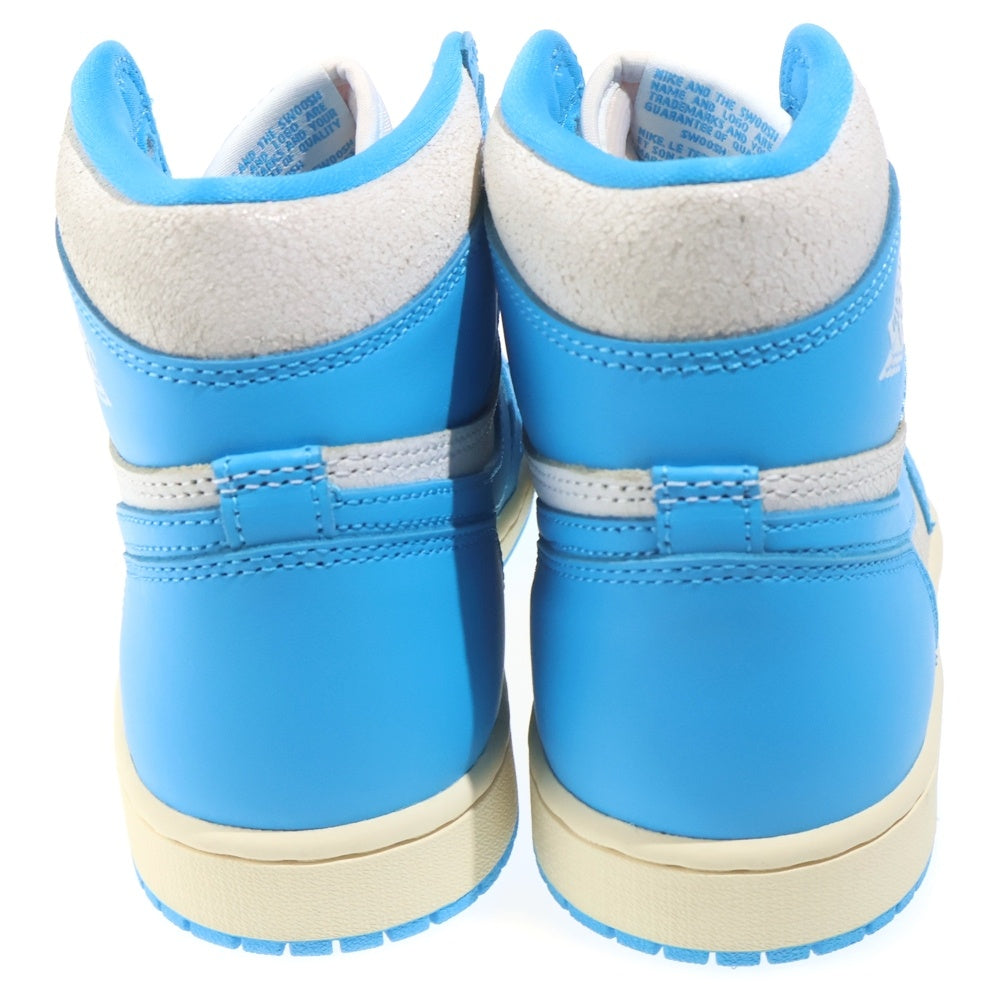 NIKE(ナイキ) AIR JORDAN 1 RETRO HIGH OG UNC REIMAGINED エアジョーダン 1 レトロ リイマジンド ハイカットスニーカー ホワイト/ライトブルー US8.5/26.5cm DZ5485-402
