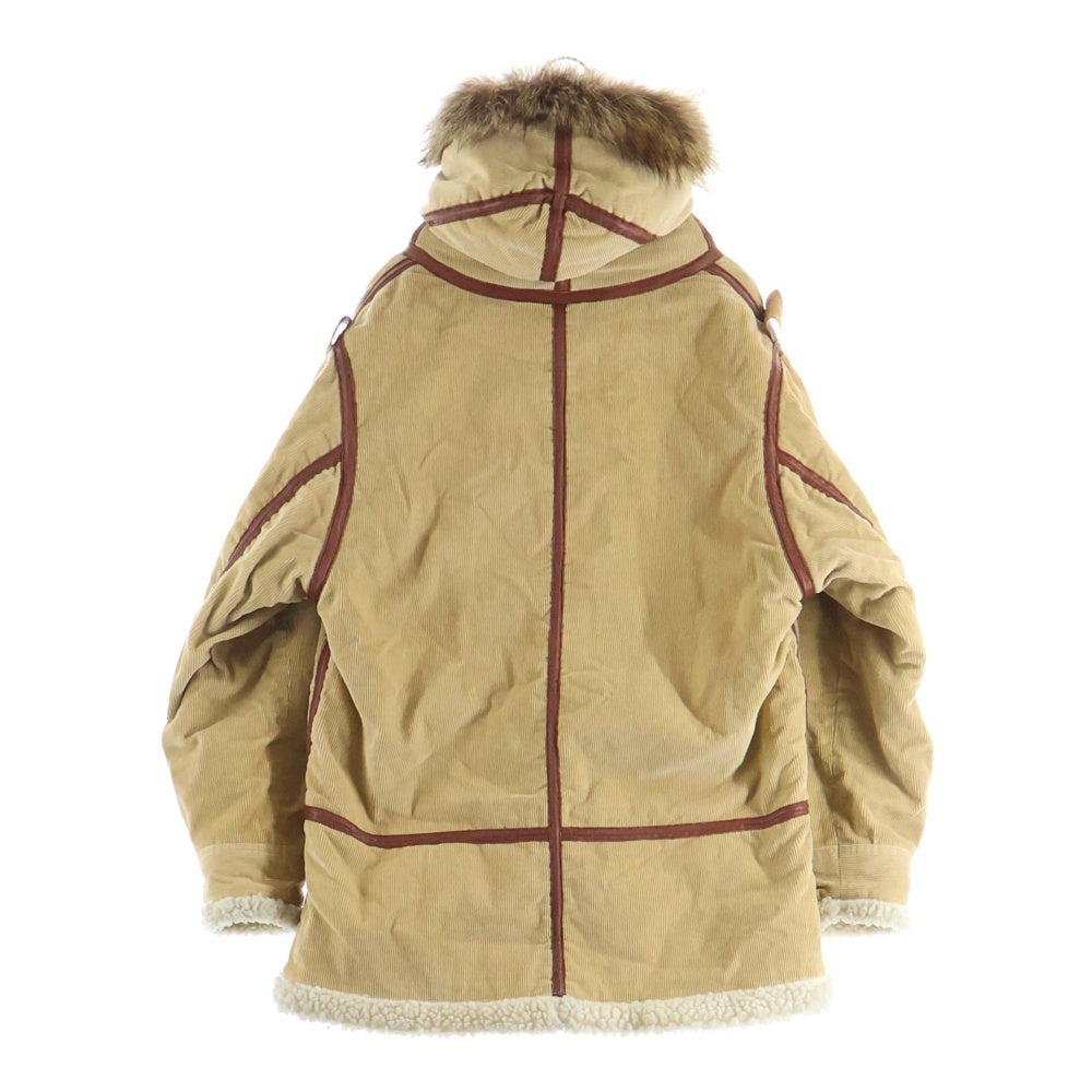 A BATHING APE(アベイシングエイプ) 90S VINTAGE CORDUROY B-7 JACKET ヴィンテージ コーデュロイ ミリタリーボアジャケット ブラウン