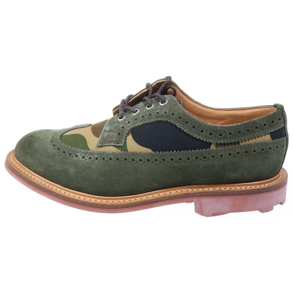 MARK MCNAIRY(マークマクナイリー) ×A BATHING APE CAMO WING TIP ア