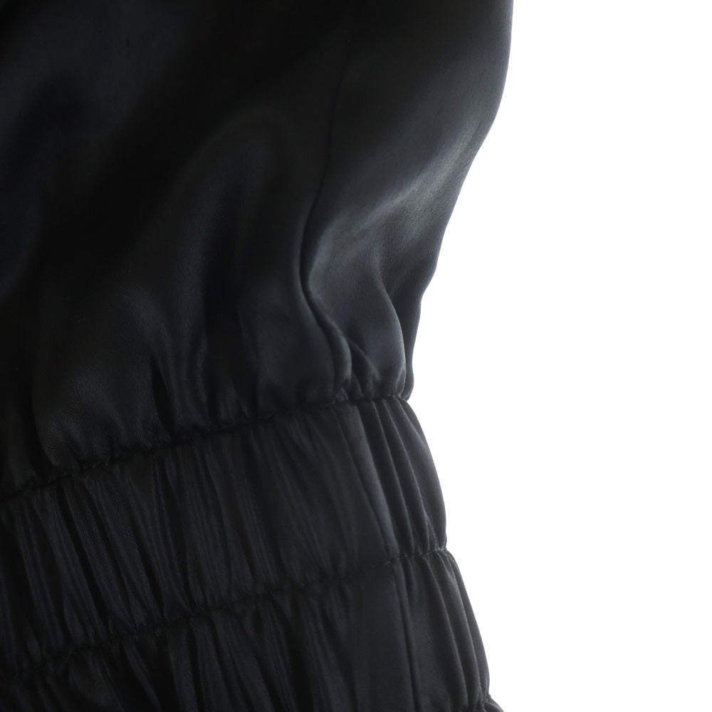 Rick Owens(リックオウエンス) 20AW バウハウス ラリー コーティング ジャンプスーツ つなぎ ブラック RP20F2520-QLX