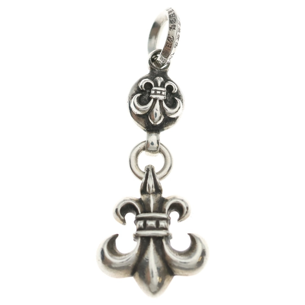 CHROME HEARTS(クロムハーツ) 1BALL BS FLEUR 1ボールBSフレアチャーム ペンダントトップ シルバー BCA198