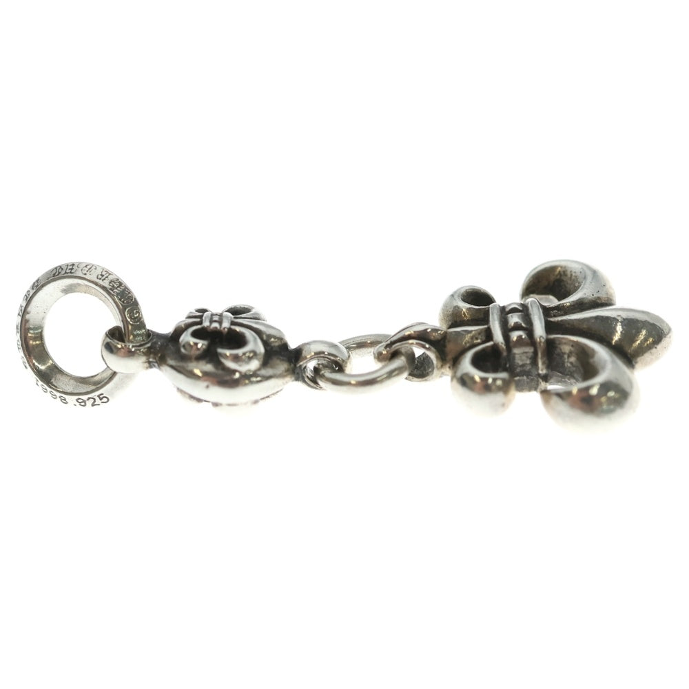 CHROME HEARTS(クロムハーツ) 1BALL BS FLEUR 1ボールBSフレアチャーム ペンダントトップ シルバー BCA198