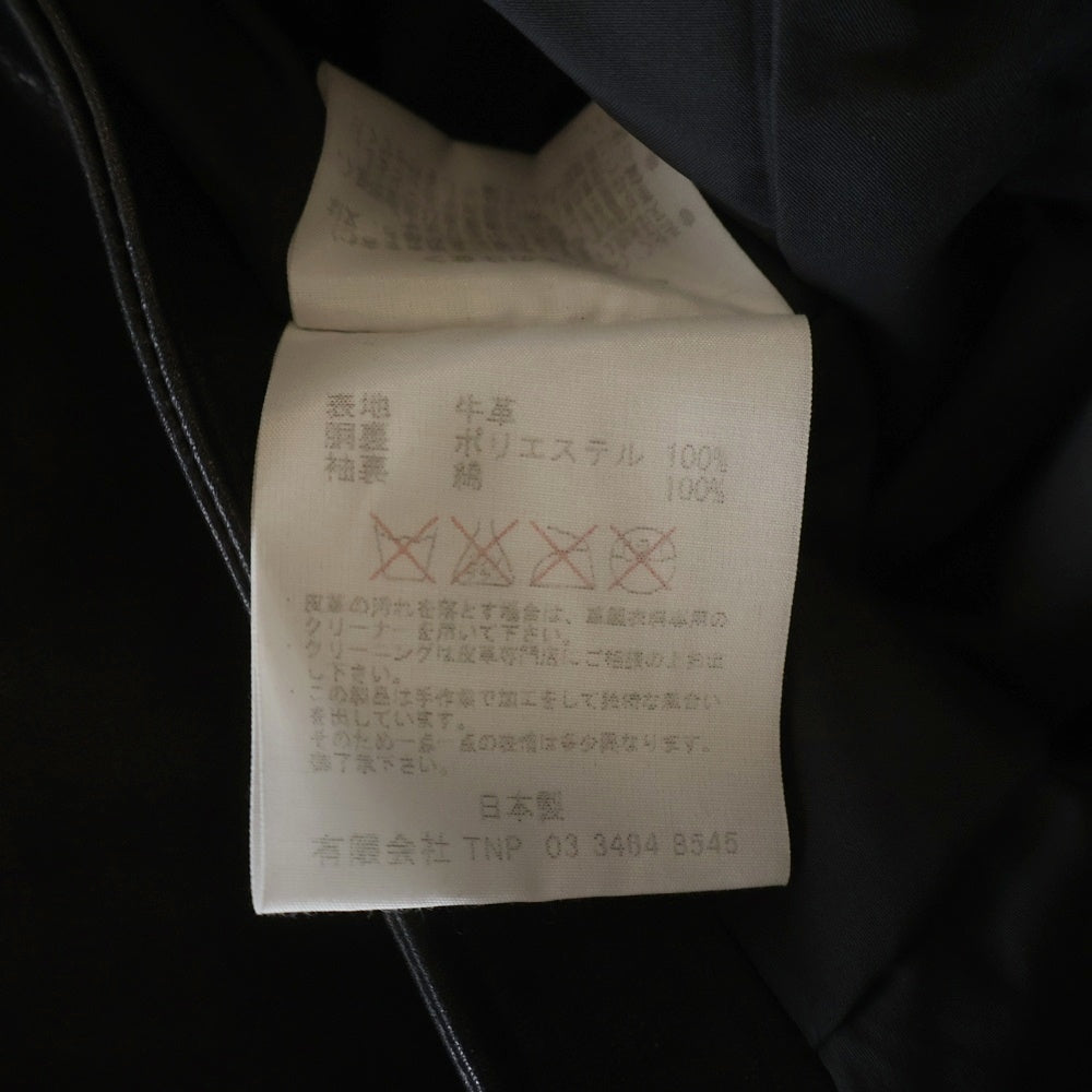 nonnative(ノンネイティブ) 15AW RIDER BLOUSON COW LEATHER カウレザー ダブルライダースジャケット ブラック NN-J2816