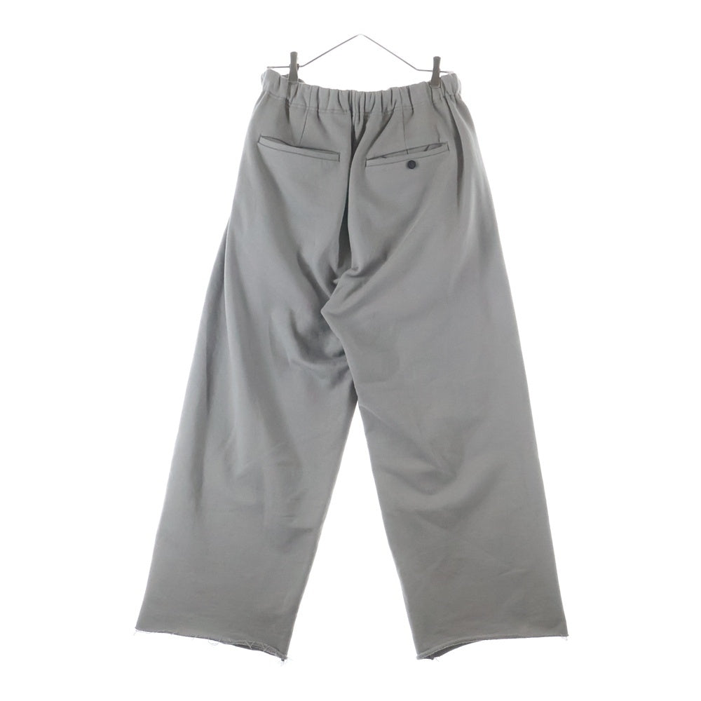 ANCELLM(アンセルム) TUCK SWEAT PANTS タックワイド スウェットパンツ グレー ANC-PT89