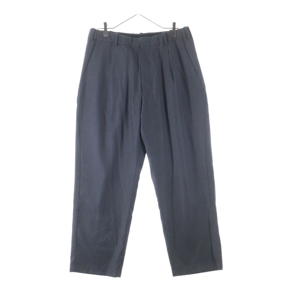 GOLDWIN(ゴールドウィン) LORO PIANA ONE TUCK WOOL RELAX PANTS ロロピアーナ ワンタック ウール リラックスパンツ グレー GL74356
