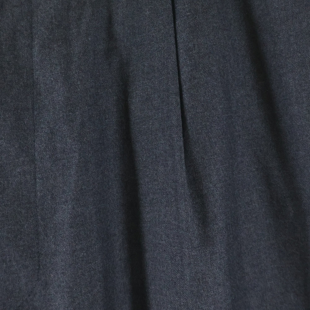 GOLDWIN(ゴールドウィン) LORO PIANA ONE TUCK WOOL RELAX PANTS ロロピアーナ ワンタック ウール リラックスパンツ グレー GL74356