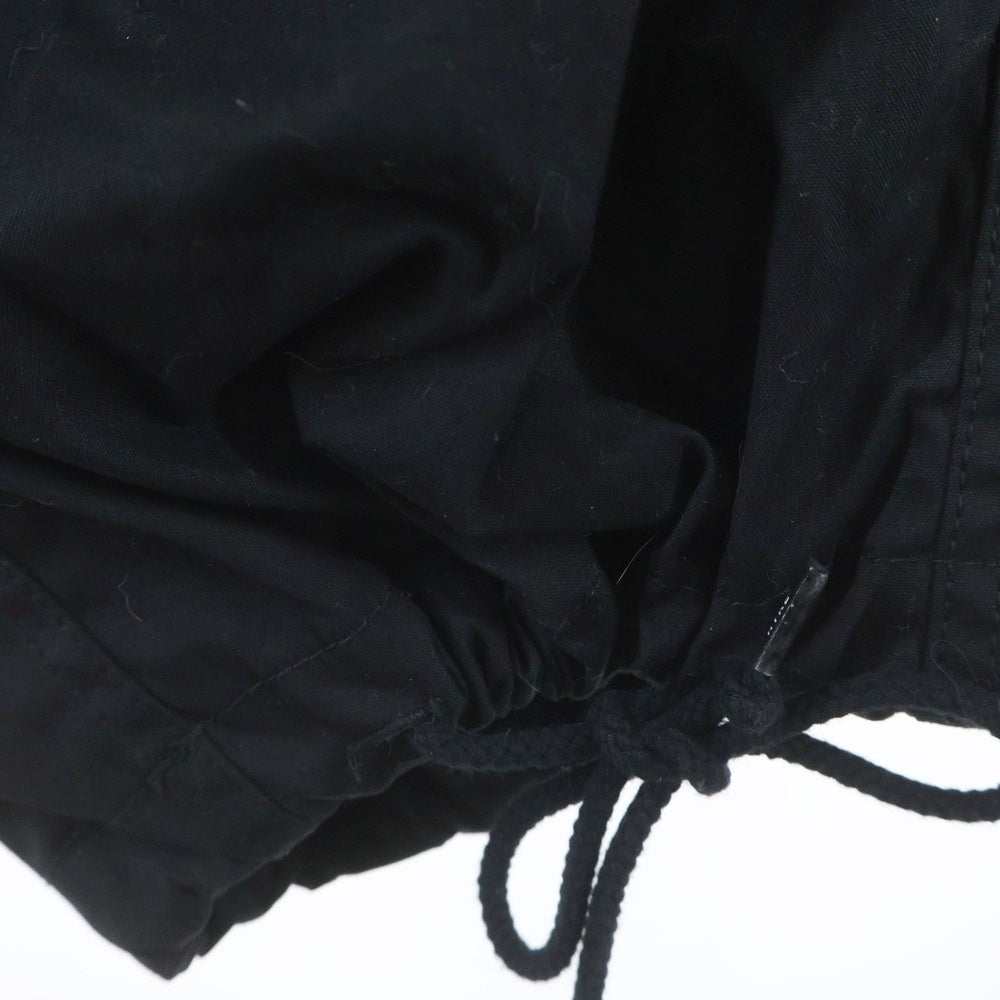 HYKE(ハイク) N/C TYPE M-51 SHELL PANTS ナイロンコットン M-51タイプ カーゴ トラウザーパンツ ブラック 13305