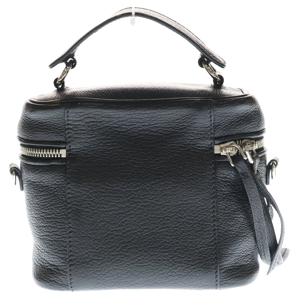 miumiu(ミュウミュウ) MADRAS マドラス 2WAY レザー ショルダーハンドバニティバッグ ブラック 5BH122 レディース