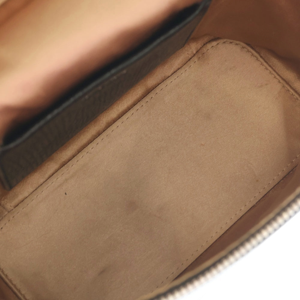 miumiu(ミュウミュウ) MADRAS マドラス 2WAY レザー ショルダーハンドバニティバッグ ブラック 5BH122 レディース