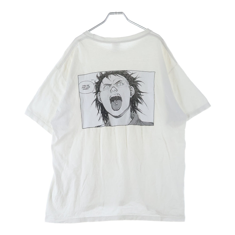 SUPREME(シュプリーム) 17AW ×AKIRA Pill Tee アキラ ピル 両面プリント クルーネック半袖Tシャツ カットソー ホワイト
