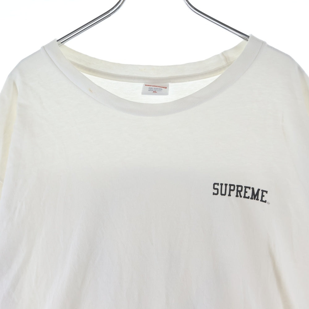 SUPREME(シュプリーム) 17AW ×AKIRA Pill Tee アキラ ピル 両面プリント クルーネック半袖Tシャツ カットソー ホワイト