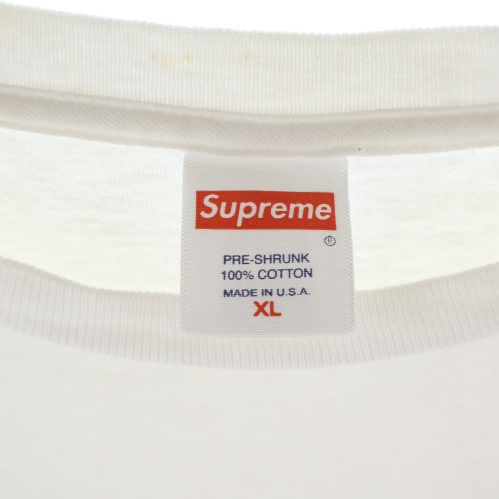 SUPREME(シュプリーム) 17AW ×AKIRA Pill Tee アキラ ピル 両面プリント クルーネック半袖Tシャツ カットソー ホワイト