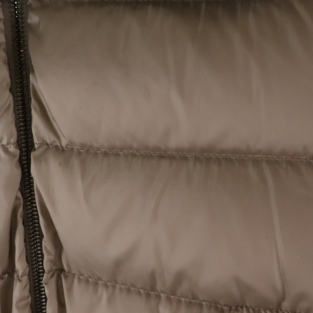 MONCLER(モンクレール) 21AW CUPIDONE キュピドン ベルテッド ファーフーデッドダウンコート ジャケット レディース ブラウン G20931A00094