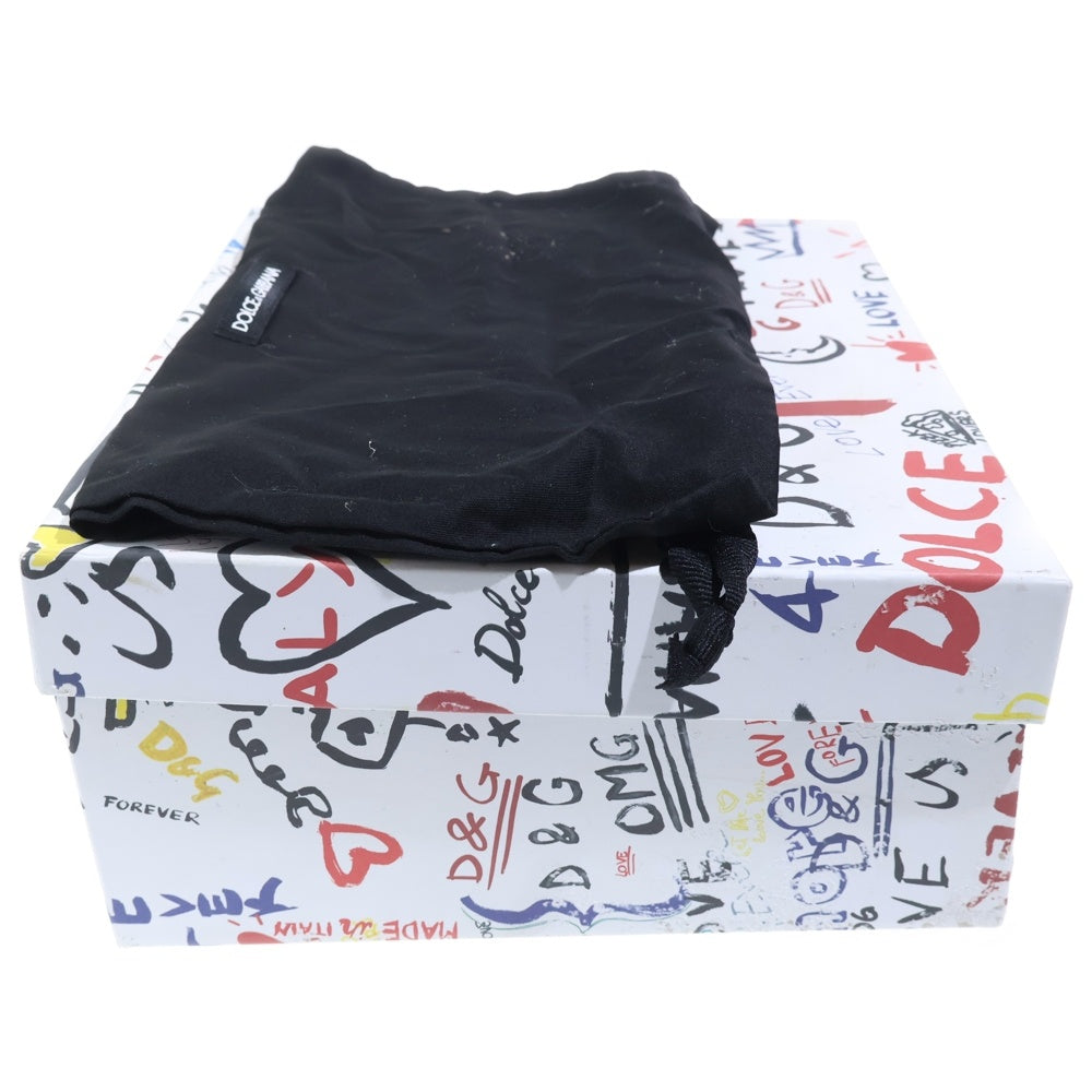 DOLCE & GABBANA(ドルチェアンドガッバーナ) ソレント シャークソール スリッポン ローカットスニーカー レディース ブラック