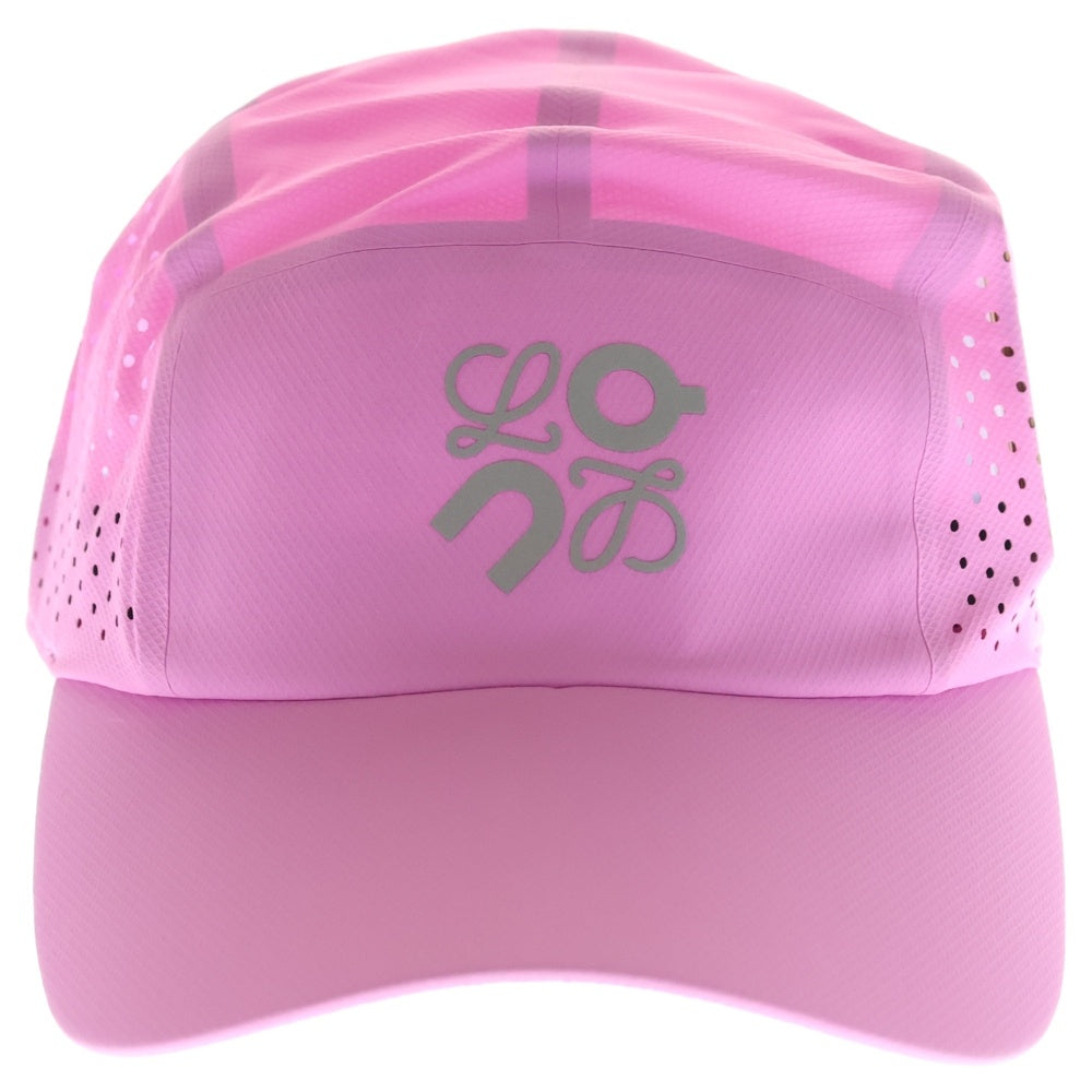 LOEWE(ロエベ) 24SS ×ON TECHNICAL SHELL CAP テクニカルシェルキャップ ピンク H929Y10X01