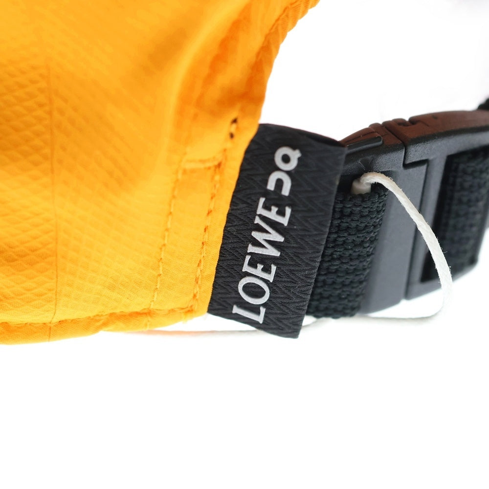 LOEWE(ロエベ) 24SS ×ON TECHNICAL SHELL CAP テクニカルシェルキャップ オレンジ H929Y10X01