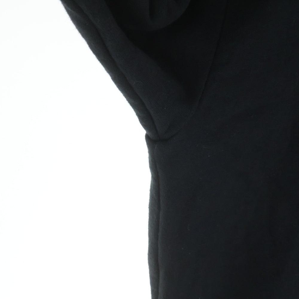 CHROME HEARTS(クロムハーツ) VERTICAL LOGO HOODIE バーティカルロゴ アームロゴプリント スウェット プルオーバーパーカー ブラック