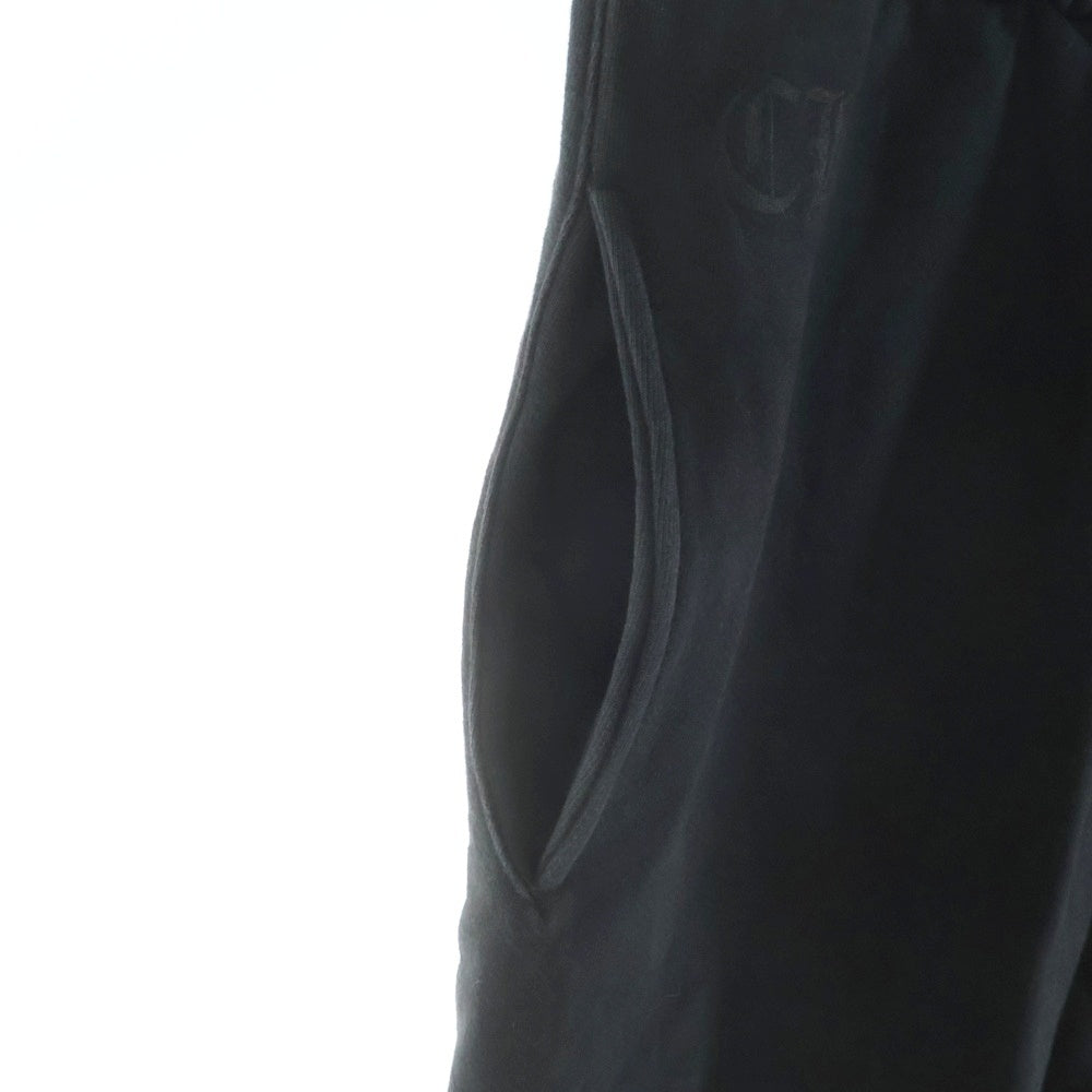 CHROME HEARTS(クロムハーツ) SWEAT PANTS FUCK YOU スクロールラベル サイドロゴ スウェットパンツ ブラック