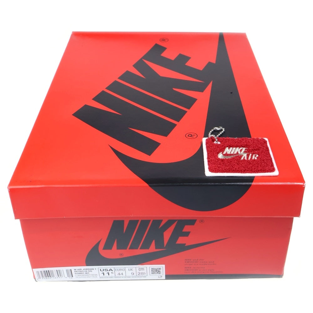 NIKE(ナイキ) AIR JORDAN 1 HIGH OG NEWSTALGIA エア ジョーダン 1 ハイ OG ニュースタルジア ハイカットスニーカー レッド/ホワイト US11.5/28.5cm DJ4891-061