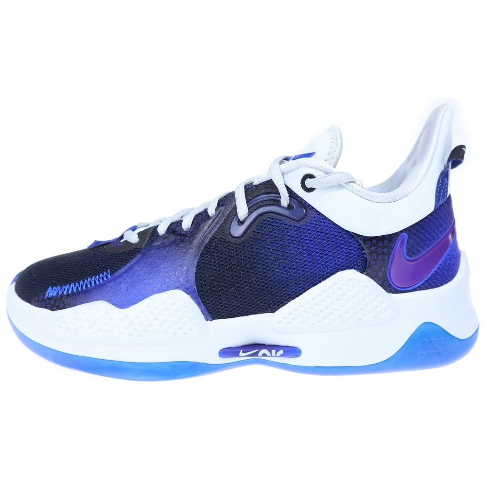 NIKE(ナイキ) ×PLAYSTATION PG5 プレイステーション ローカットスニーカー ブルー US10/28cm CZ0099-400