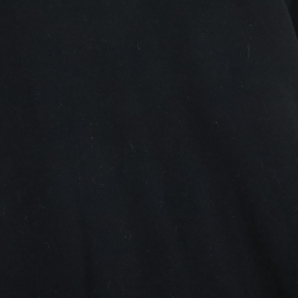 COMOLI(コモリ) 25AW コットンカシミヤ 長袖Tシャツ クルーネックカットソー ブラック C03-05009