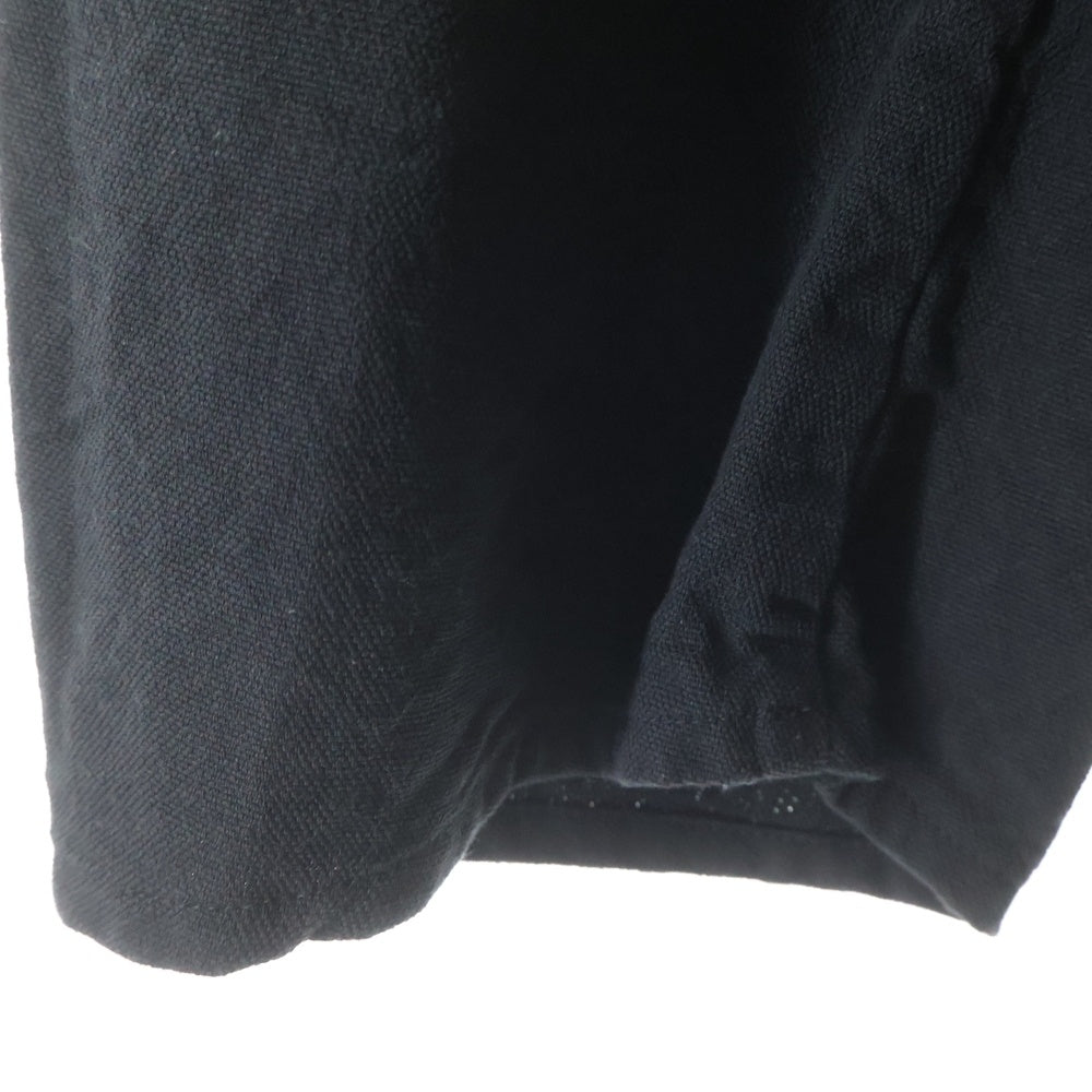 COMOLI(コモリ) 25SS コットンダックスジャケット コットンダックス テーパードパンツ ブラック B01-01006