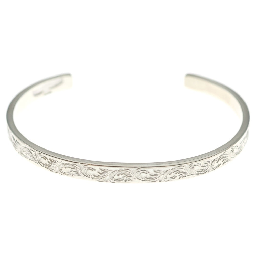 鷲見太郎(ワシミタロウ) ARABESQUE DESIGN 5mm BANGLE アラベスク バングル シルバー